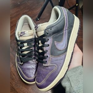 Women's Nike Dunk Low "Purple Black" From 2009